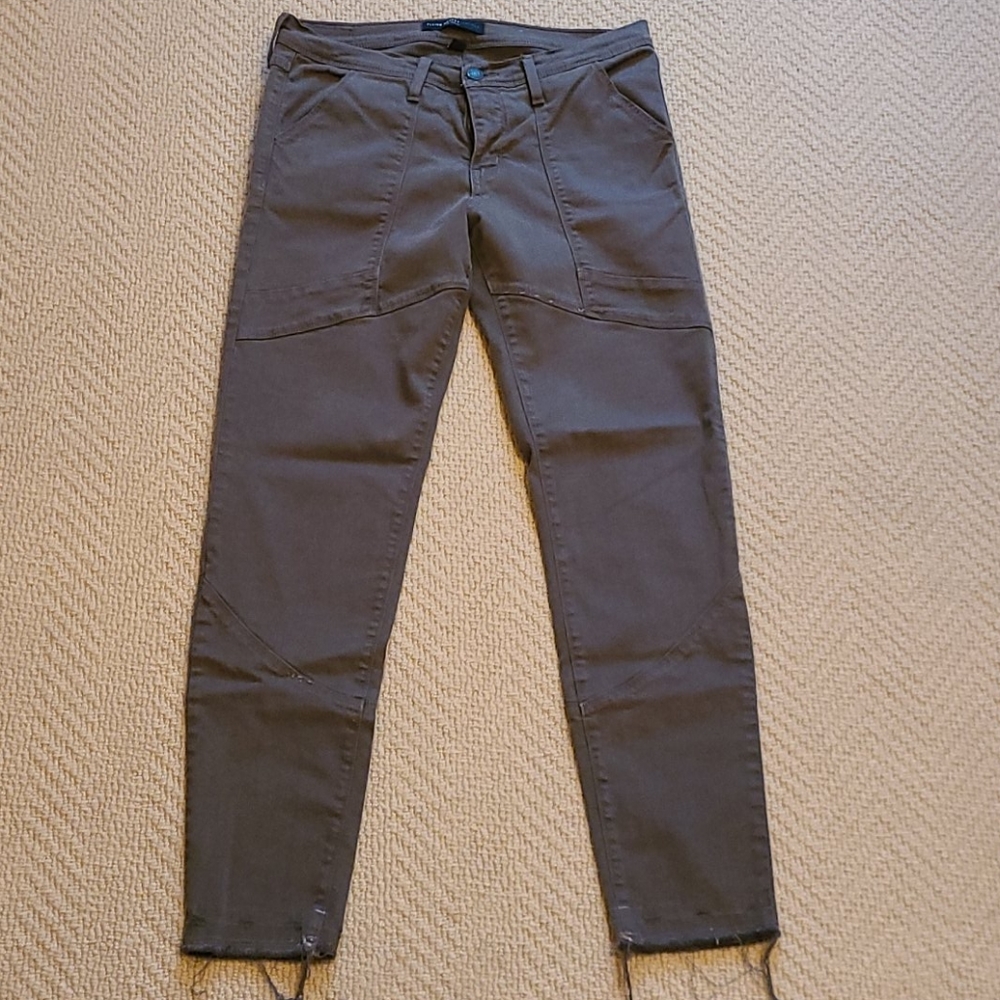 Flying Monkey Platinum army green skinny jeans